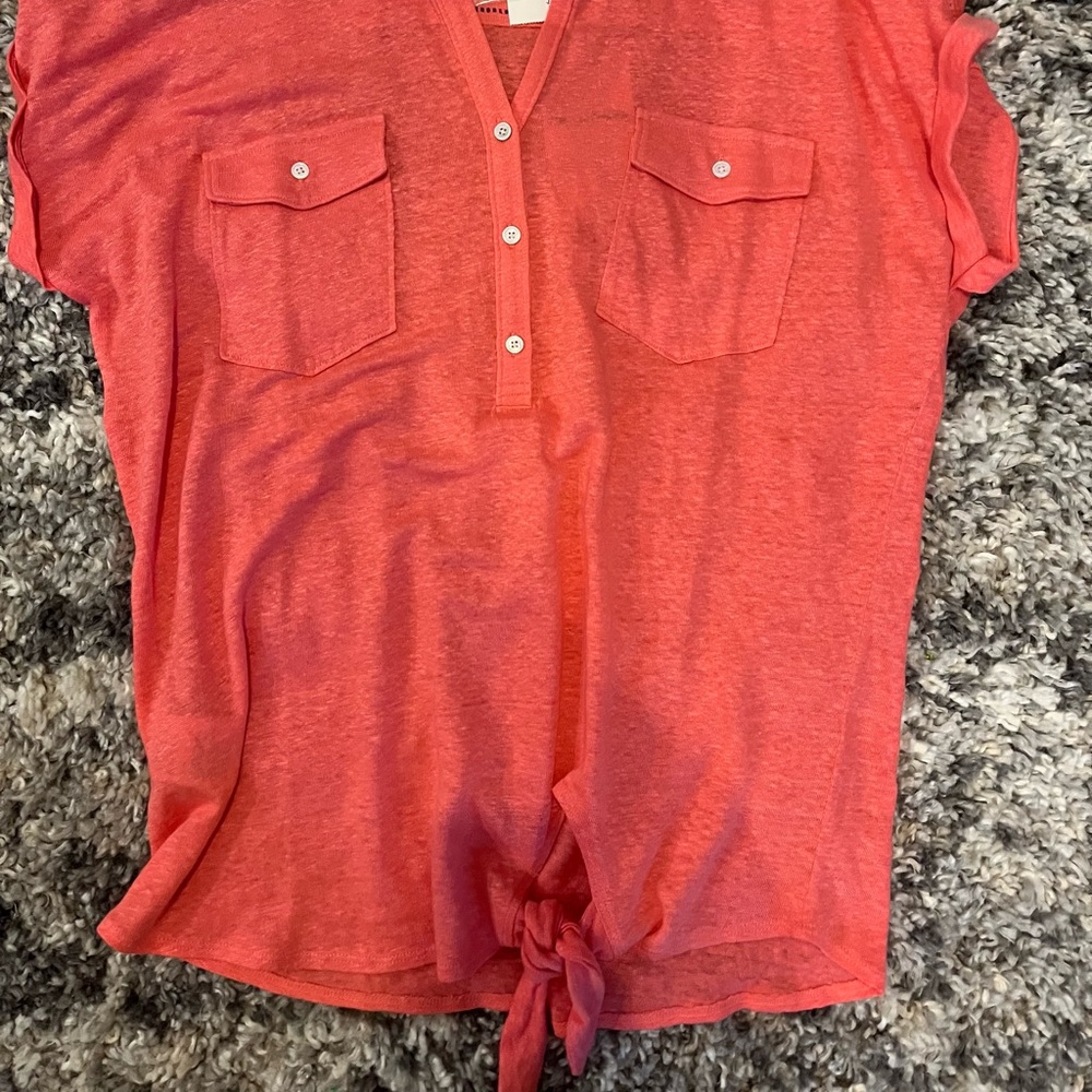 TOMMY BAHAMA Linea Tie-hem Camp Shirt